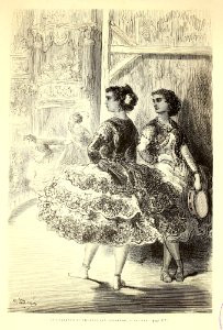 "Le fandango au Théatre San Fernando, a Séville"