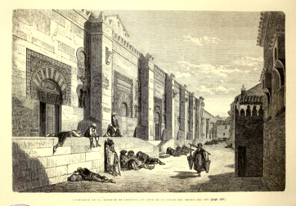 "Extérieur de la Mosquée de Cordoue, du coté de la calle d…