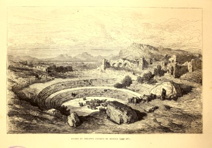 "Ruines du théatre antique de Mérida"
