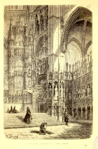"Intérieur de la Cathédrale de Tolède"