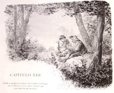 Cap. XIII. Donde se prosigue la aventura del Caballero del…