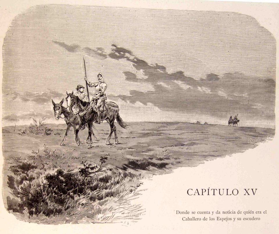 Cap. XV "Donde se cuenta y da noticia de quién era el Caba…