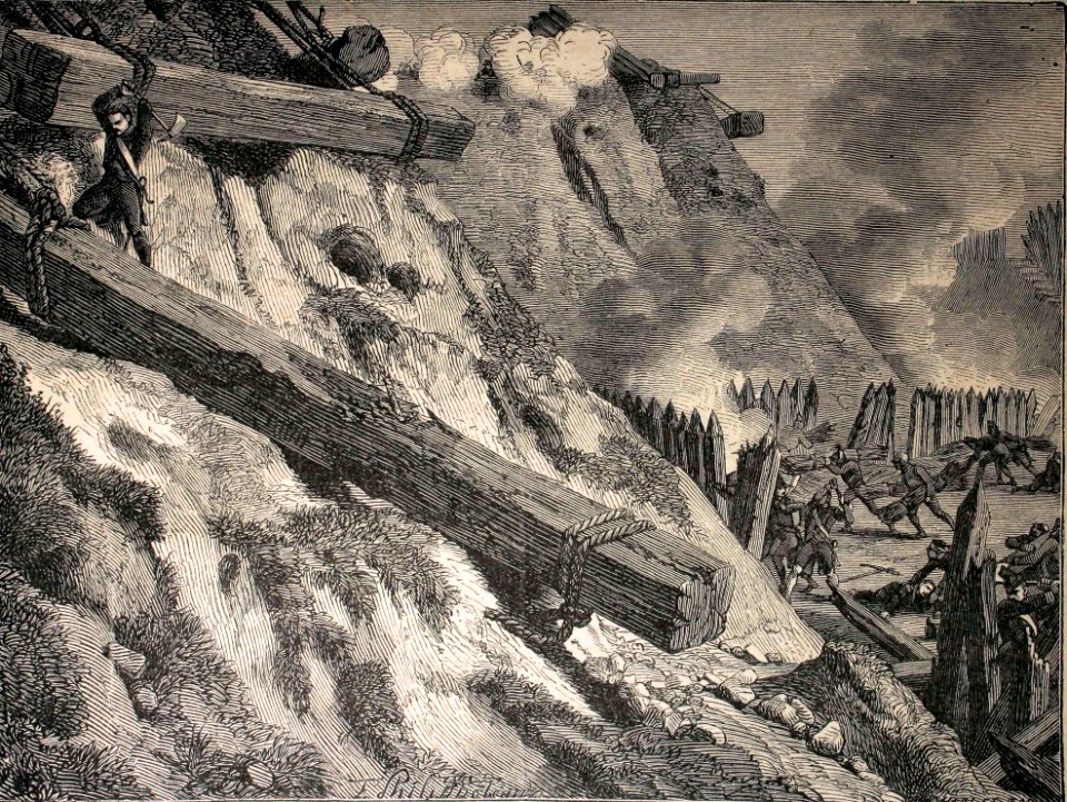"Sitio de Dantzig : acción heroica del soldado Francisco V…