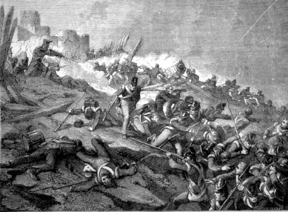"Defensa de Burgos : la guarnición francesa rechaza a los …