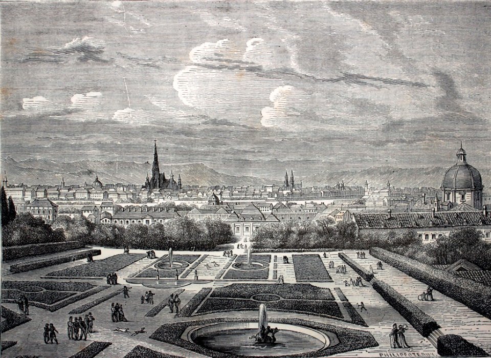 "Vista de Viena".