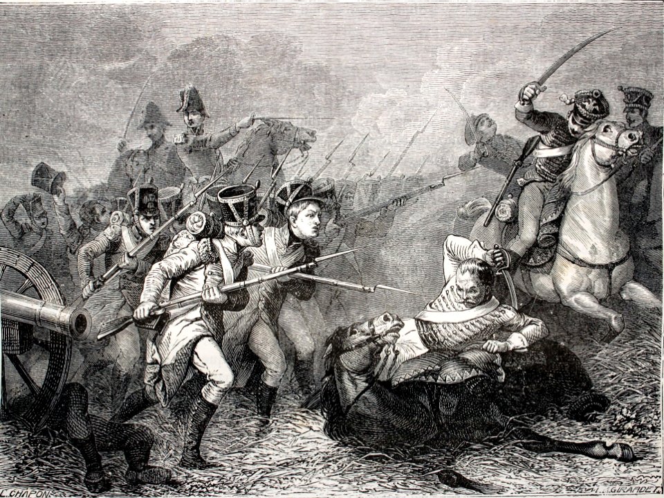 "Los quintos de 1813 en el combate de Weissenfels".