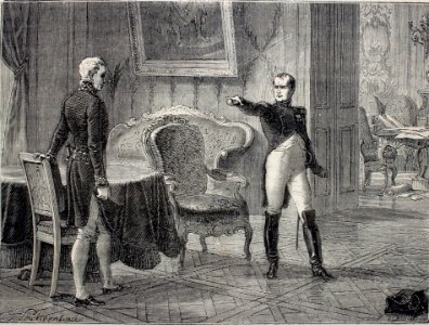 "Célebre entrevista de M. de Metternich con Napoleón : últ…