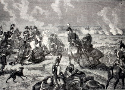 "Batalla de Dresde, segundo día : Moreau herido de un bala…