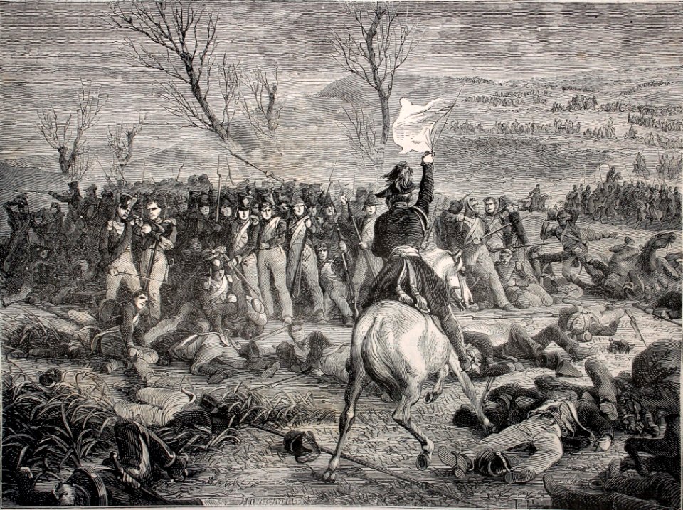 "Heroismo de los guardias nacionales en los pantanos de Sa…