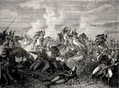 "Combate de Saint-Dizier : carga de los dragones de la gua…