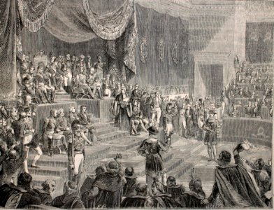 "Sesión régia del 4 de junio de 1814 en el palacio de Borb…