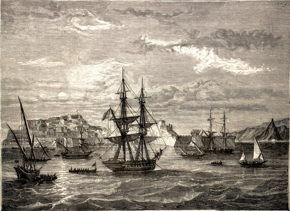 "Salida de Napoleón de la isla de Elba, el 26 de Febrero d…