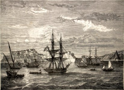 "Salida de Napoleón de la isla de Elba, el 26 de Febrero d…. Free illustration for personal and commercial use.