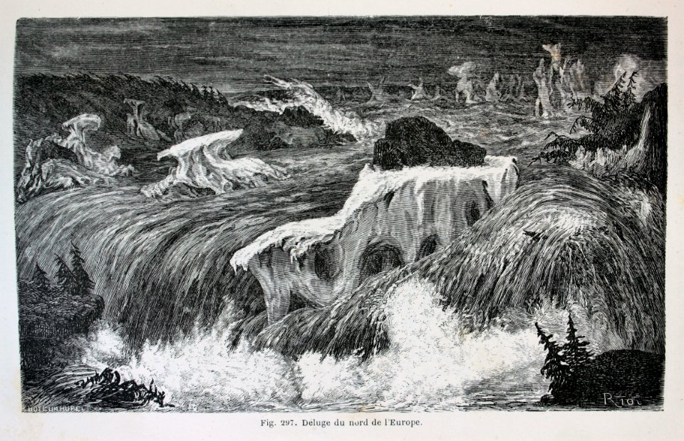 "Déluge du nord de l'europe".