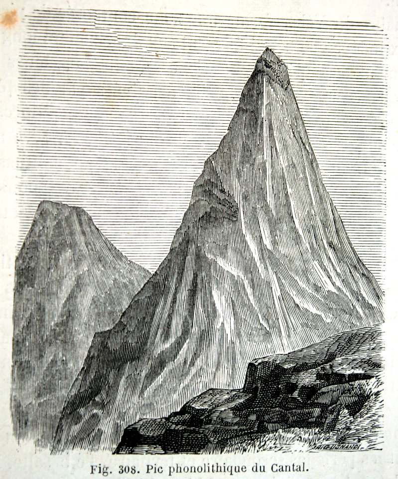 "Pic phonolithique du Cantal".