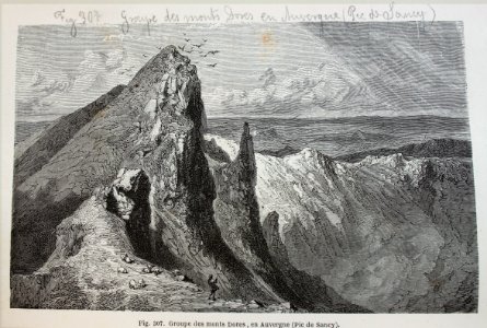 "Groupe des months Dores, en Auvergne".