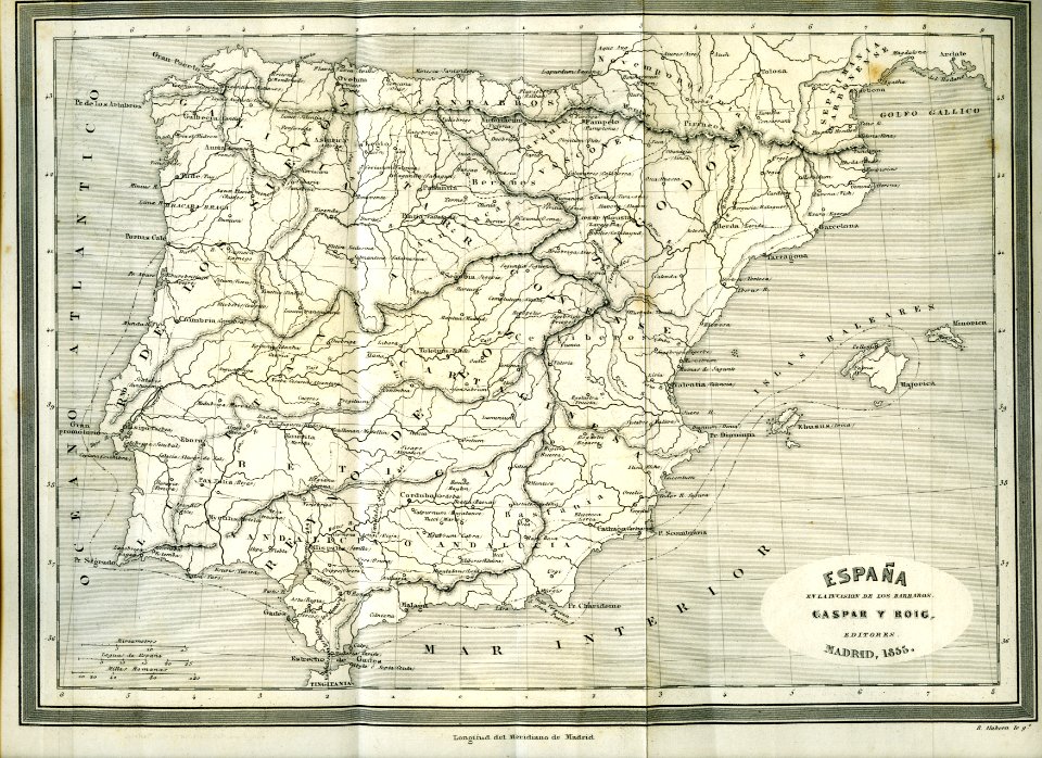 "España en la invasión de los bárbaros".