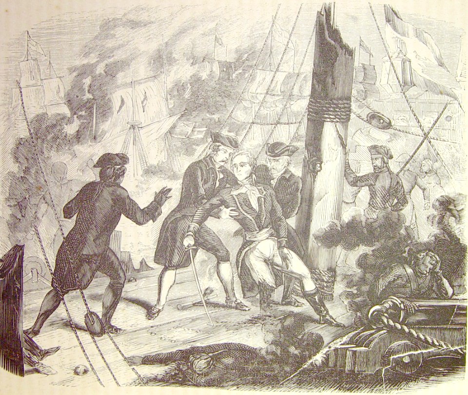 "Muere el héroe Churruca en Trafalgar, defendiéndose contr…