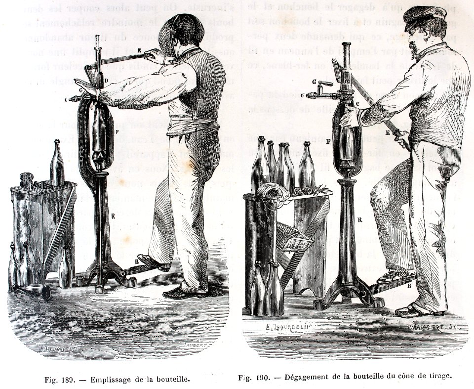 "Emplissage de la bouteille"