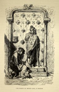 "Une porte du moyen age, a Tolède"