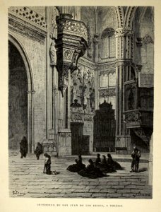 "Intérieur du San Juan de los Reyes, a Tolède"