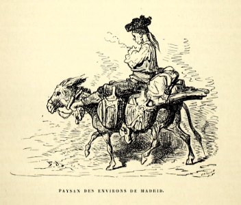 "Paysan des environs de Madrid"
