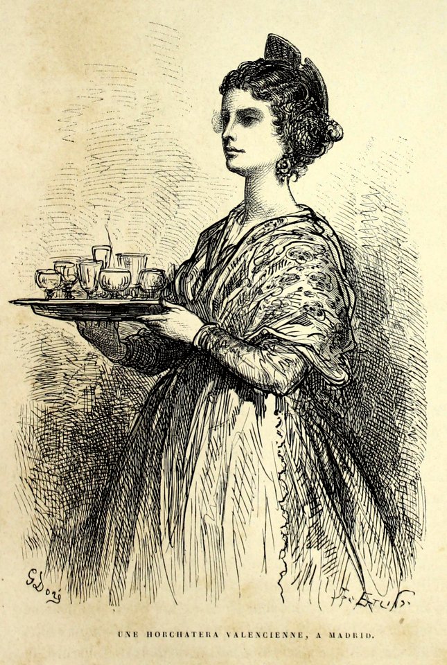 "Une horchatera valencienne, a Madrid"