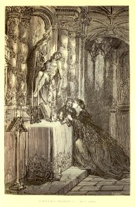 "Señora vouant son enfant a la Vierge (Madrid)"