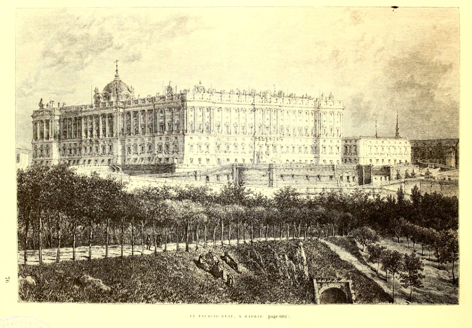 "Le Palacio Real, a Madrid"