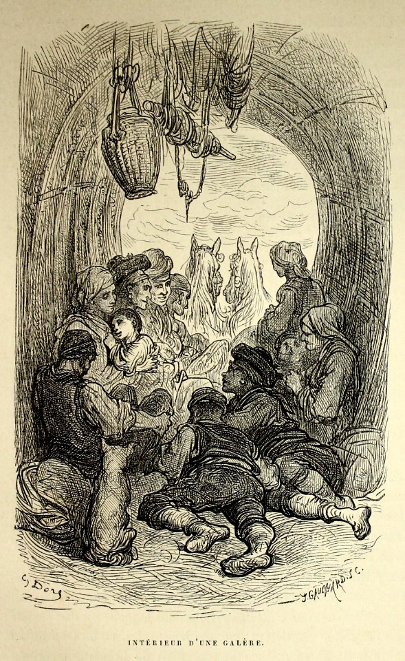 "Intérieur d'une galère"