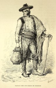 "Paysan des environs de Madrid"