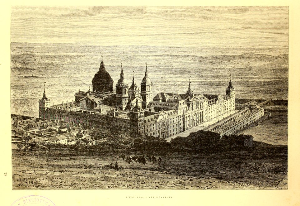 "L'Escurial: vue générale"