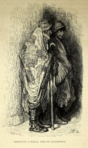 "Mendiants a Iscala, près de Salamanque"