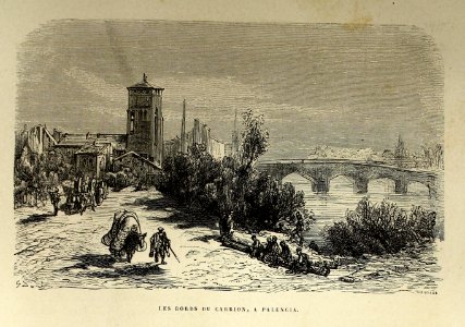 "Les bords du Carrion, a Palencia"