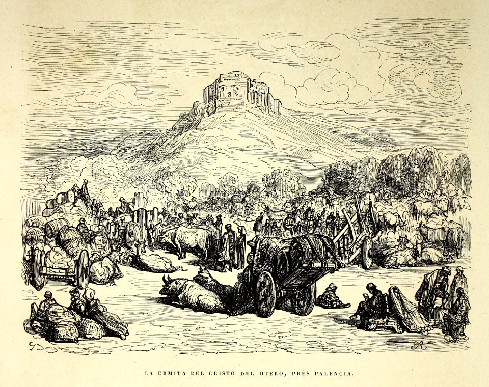 "La Ermita del Cristo del Otero, près Palencia"