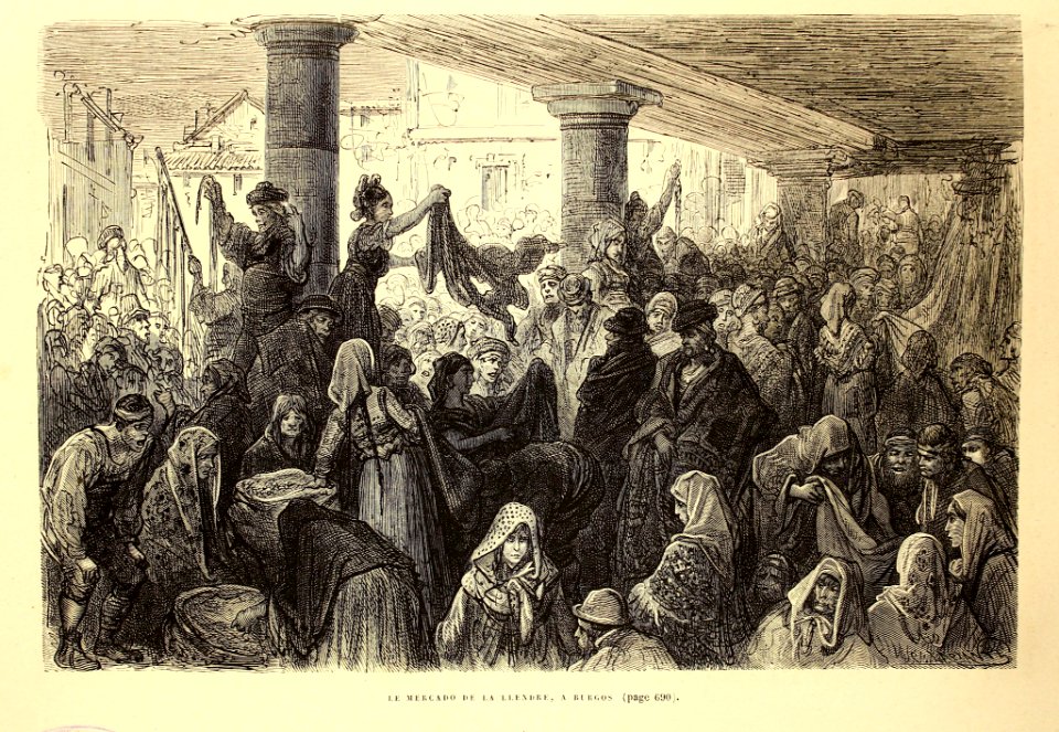 "Le Mercado de la Llendre, a Burgos"