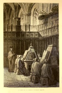 "Le choeur de la Cathédrale de Burgos"