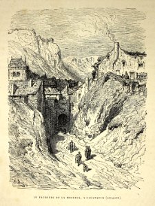 "Le faubourg de la Moreria, a Calatayud (Aragon)"