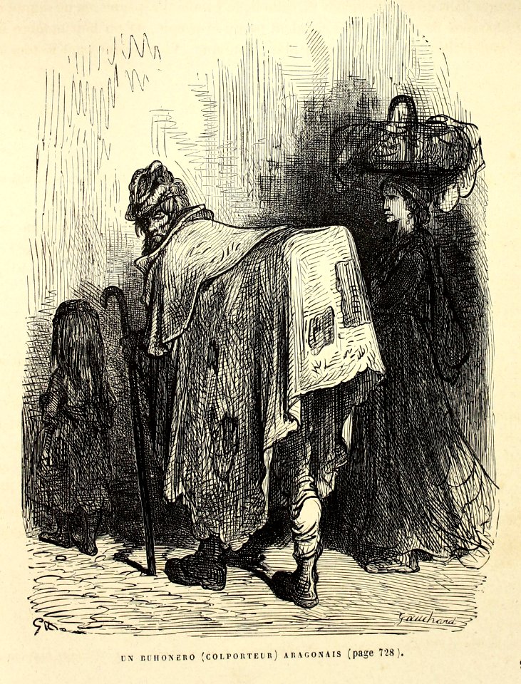 "Un buhonero (colporteur) aragonais"