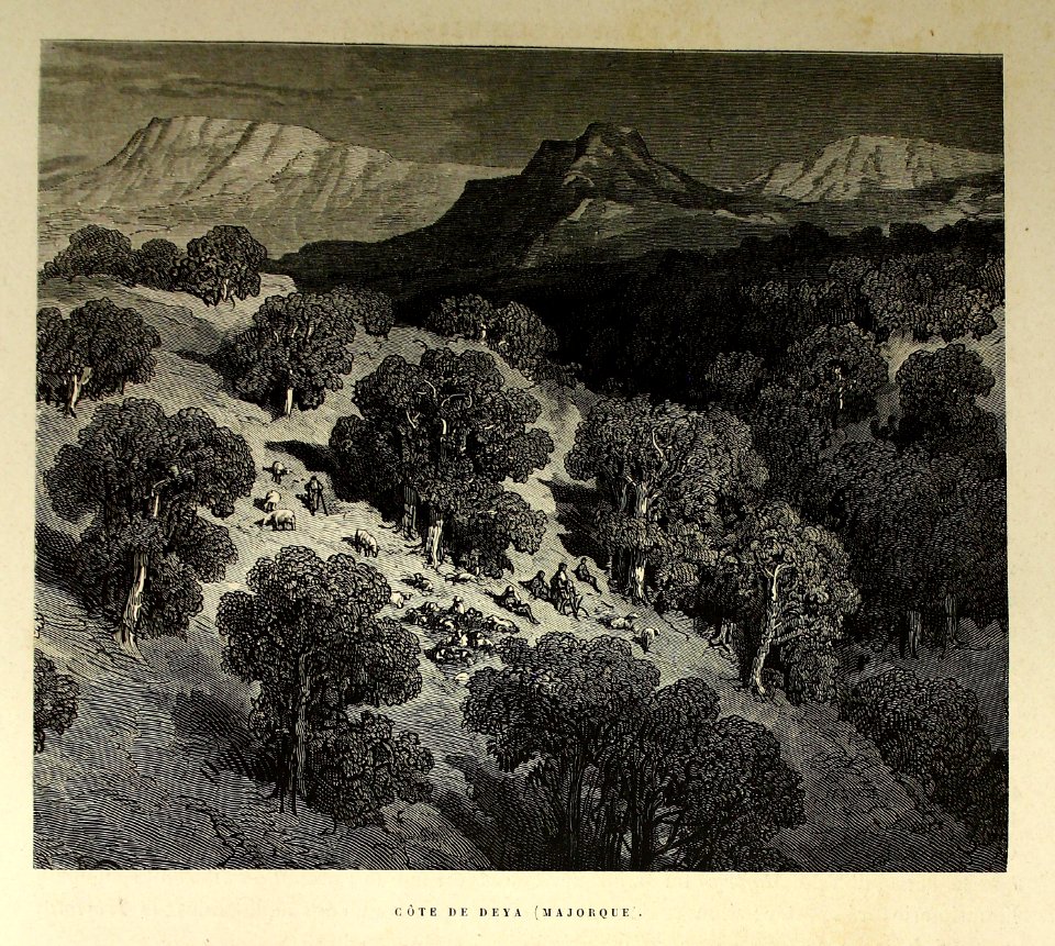 "Côte de Deya (Majorque)"