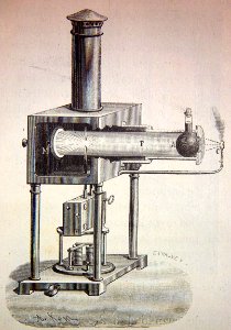 "Experimento de Tyndall. Fenómeno de calorescencia".