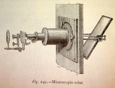 "Microscopio solar".. Free illustration for personal and commercial use.