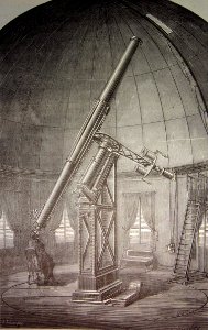 "Gran anteojo ecuatorial del Observatorio de Paris".. Free illustration for personal and commercial use.