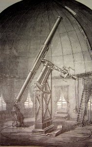 "Gran anteojo ecuatorial del Observatorio de Paris".