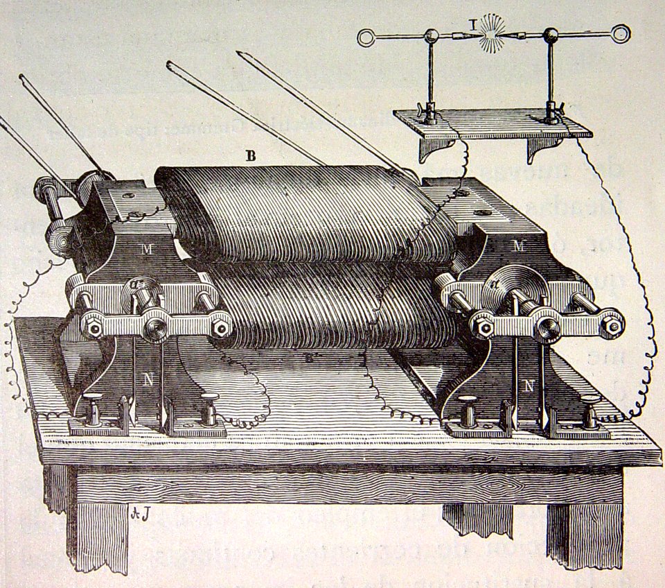 "Máquina dinamo-eléctrica de Ladd".