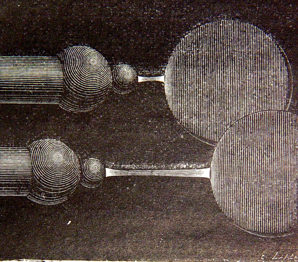 "Chispa rectilínea".