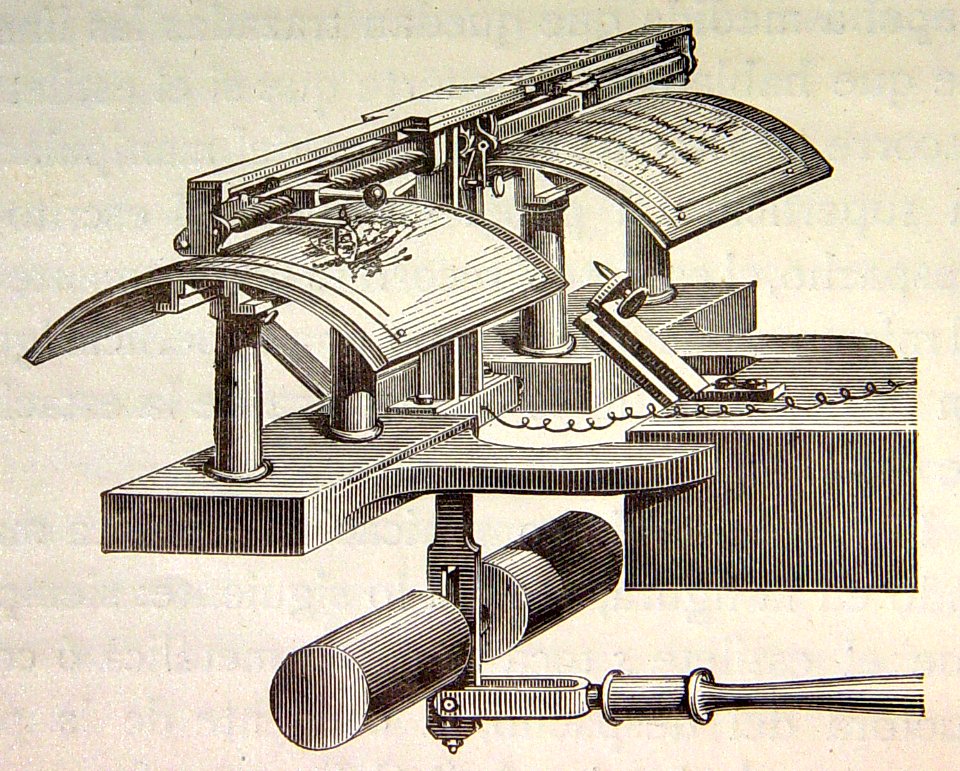 "Transmisor y receptor del pantelégrafo Caselli".