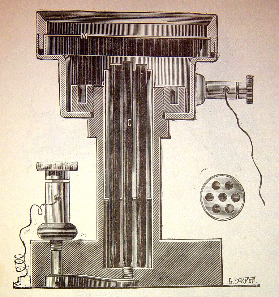"Micrófono de Bert y Arsonval".