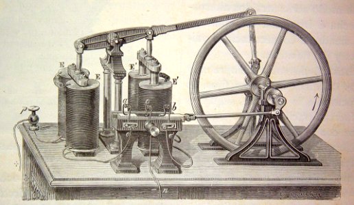 Máquina electromotora, sistema Porbuouze".