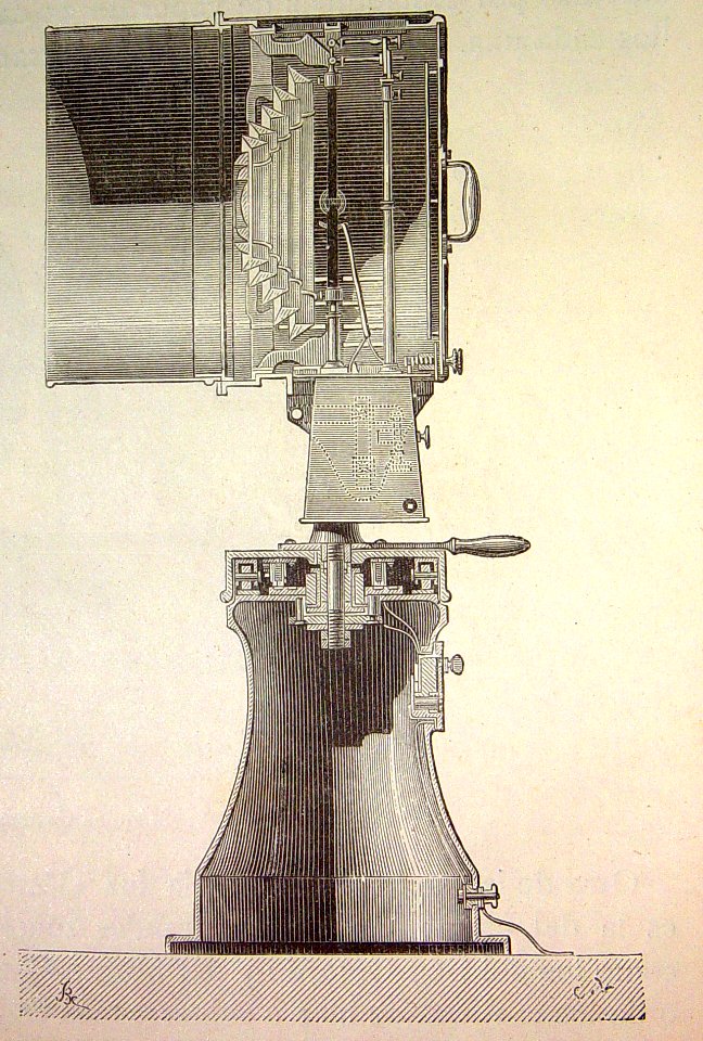 "Proyector Sautter y Lemonnier".